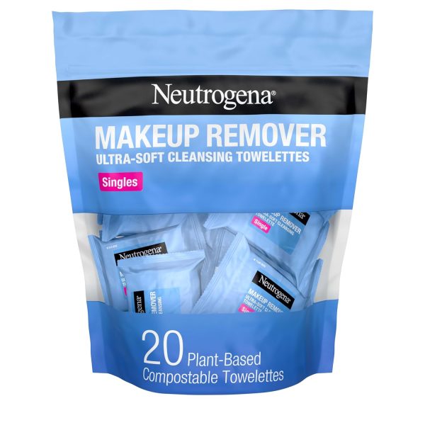 Neutrogena Makeup Remover Wipes Singles, Individually Wrapped Face Wipes, Daily ... - Image 2