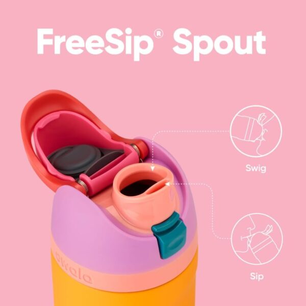 FreeSip Insulated Stainless Steel Water Bottle with Straw for Sports and Travel,... - Image 5