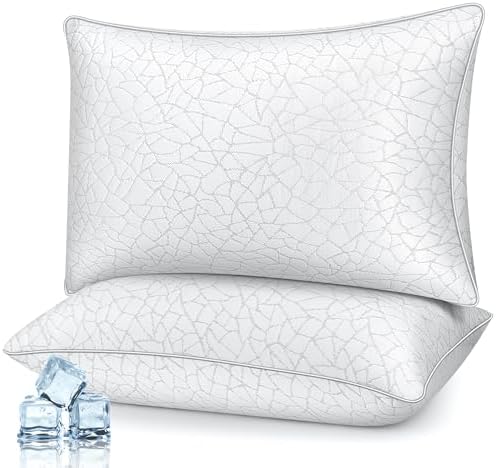 COZSINOOR Queen Size Cooling Bed Pillows - Premium Down Alternative Pillows Set ... - Image 2