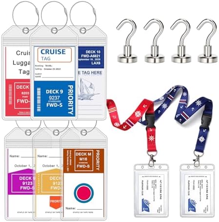 Cruise Ship Essentials,Luggage Tags for Carnival and Royal Caribbean Luggage tag... - Image 2