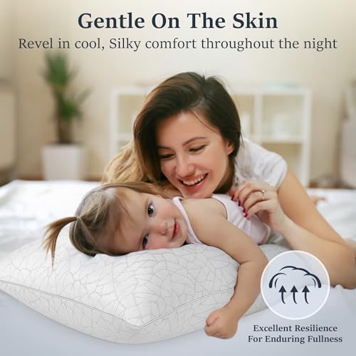 COZSINOOR Queen Size Cooling Bed Pillows - Premium Down Alternative Pillows Set ... - Image 5