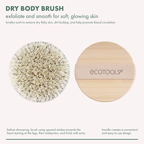 EcoTools Dry Body Brush, Cruelty-Free Bristles Exfoliate & Smooth Skin, Dry Brus... - Image 3