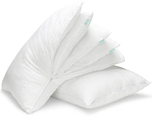 EverSnug Adjustable Pillows for Sleeping, Cooling Support, Set of 2 (Queen, Down... - Image 2
