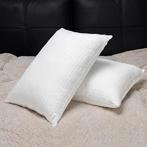 EverSnug Adjustable Pillows for Sleeping, Cooling Support, Set of 2 (Queen, Down... - Image 5